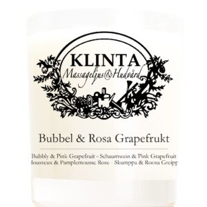 Massageljus bubbel och rosa grapefrukt L